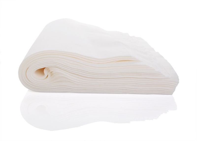 Ühekordsed tselluloosist pediküürirätikud, 40x50 cm, 50 tk цена и информация | WC-paber, majapidamispaber | kaup24.ee