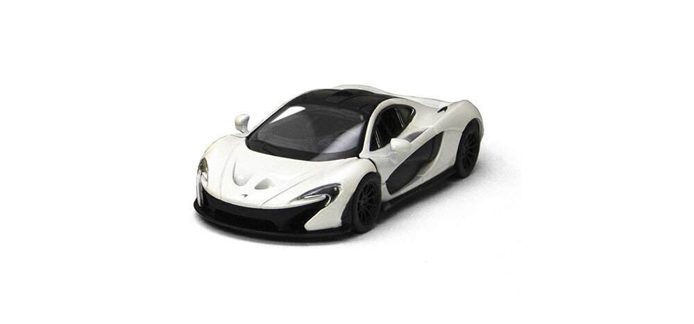 Mänguauto KinSmart, McLaren P1, valge hind ja info | Poiste mänguasjad | kaup24.ee