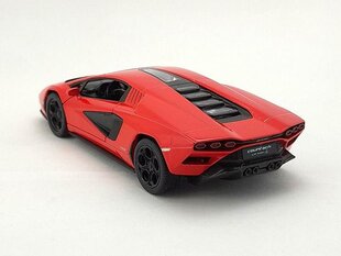 Игрушечный автомобиль KinSmart, Lamborghini Countach LPI 800-4, красный цвет цена и информация | Развивающий мелкую моторику - кинетический песок KeyCraft NV215 (80 г) детям от 3+ лет, бежевый | kaup24.ee