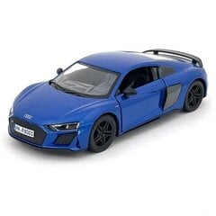 Игрушечный автомобиль KinSmart, Audi R8 Coupé 2020, Синий цвет цена и информация | Игрушки для мальчиков | kaup24.ee