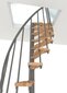 Keerdtrepp Minka Suono Smart 120 cm, hõbe hind ja info | Trepid | kaup24.ee