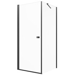 Душевая кабинка Mesina Black DW 80x120 см цена и информация | Душевые кабины | kaup24.ee