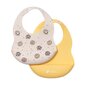 Silikoonist pudipõlled Nordbaby Yellow/hedgehog, kollane, 2 tk. цена и информация | Pudipõlled | kaup24.ee