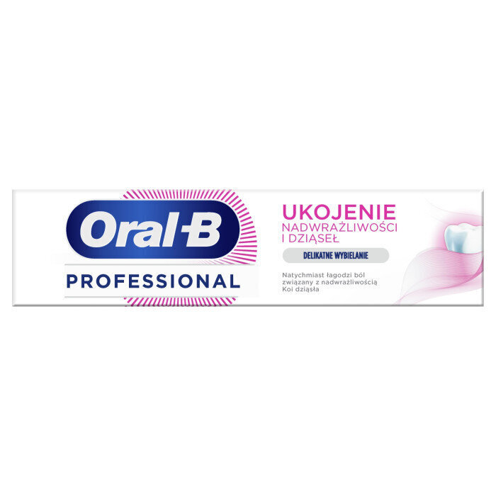 Hambapasta Oral-B Professional Sensitivity & Gum Calm, tundlikele hammastele, 75 ml hind ja info | Suuhügieen | kaup24.ee