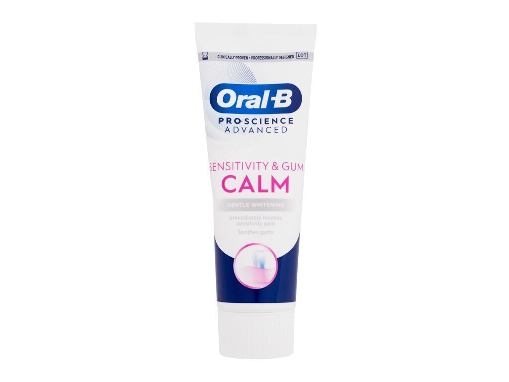 Hambapasta Oral-B Professional Sensitivity & Gum Calm, tundlikele hammastele, 75 ml hind ja info | Suuhügieen | kaup24.ee