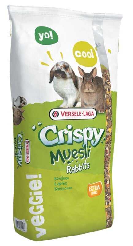 Toit kääbusküülikutele Versele-Laga Crispy, 20 kg hind ja info | Toit väikeloomadele | kaup24.ee