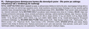 Royal Canin VHN Neutered täiskasvanud koertele pärast steriliseerimist, 12x100g hind ja info | Konservid koertele | kaup24.ee