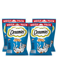 Dreamies Mega Pack kassidele lõhega, 4x180 g hind ja info | Dreamies Lemmikloomatarbed | kaup24.ee