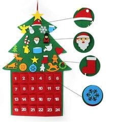 Advendikalender jõulupuu, 1 tk hind ja info | Peokaunistused | kaup24.ee