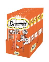 Dreamies täiskasvanud kassidele kanaga, 14x30 g цена и информация | Лакомства для котов | kaup24.ee