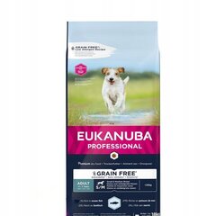 Eukanuba для взрослых собак мелких и средних пород с рыбой, 18 кг цена и информация |  Сухой корм для собак | kaup24.ee