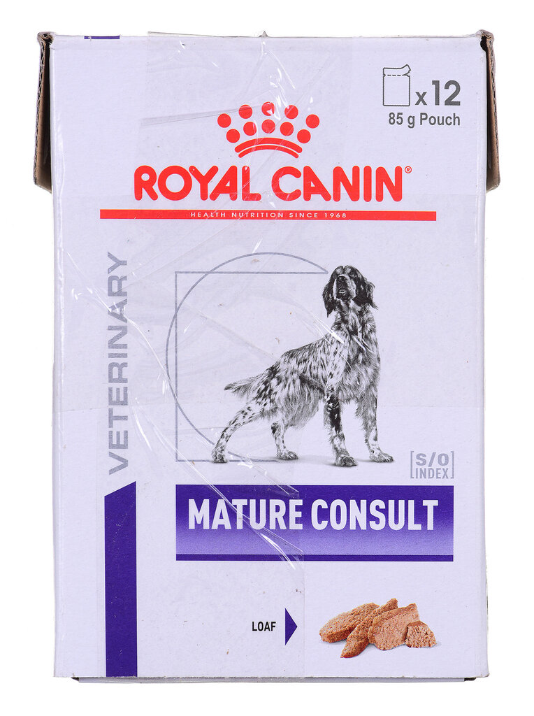 Royal Canin VHN Dog Mature Consult Loaf keskmist tõugu vanematele koertele, 12x85 g цена и информация | Konservid koertele | kaup24.ee