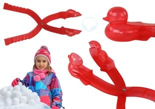 Зажим для снежков "Уточка", красный цена и информация | Игры на открытом воздухе | kaup24.ee