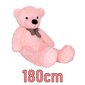 Pehme karu Pink Teddy 180cm, 3 a+ hind ja info | Pehmed mänguasjad | kaup24.ee