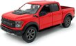 Mänguauto KinSmart, 2022 Ford F-150 Raptor, punane hind ja info | Poiste mänguasjad | kaup24.ee