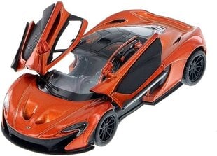 Игрушечная машинка KinSmart, McLaren P1, оранжевый цвет цена и информация | Развивающий мелкую моторику - кинетический песок KeyCraft NV215 (80 г) детям от 3+ лет, бежевый | kaup24.ee