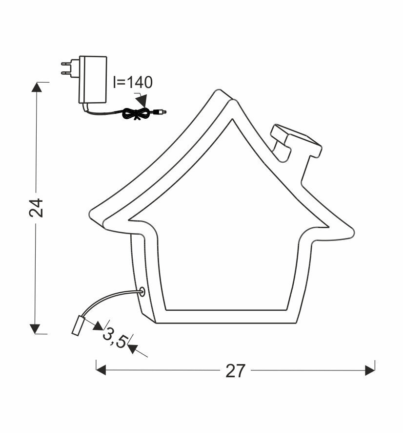 Candellux rippvalgusti House hind ja info | Laualambid | kaup24.ee