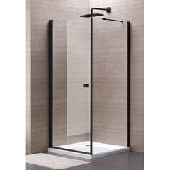 Dušikabiin Mesina Black DW 90x80 cm цена и информация | Душевые кабины | kaup24.ee