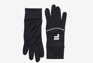 Перчатки для бега Fila Rossmoor, черные цена и информация | Перчатки для турника и фитнеса | kaup24.ee