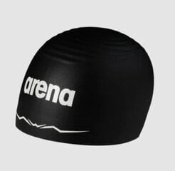 Ujumismüts Arena Aquaforce Wave Cap, must цена и информация | Шапочки для плавания | kaup24.ee