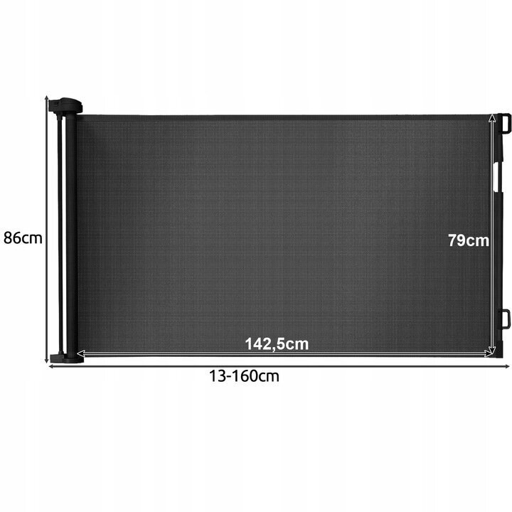 Kaitseaed koertele Ruhhy, 160x86 cm hind ja info | Pesad, padjad | kaup24.ee