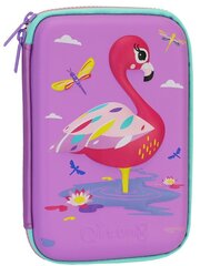 Pinal 3D FLAMINGO, Qitong, 205x145x45mm, lilla hind ja info | Pinalid | kaup24.ee