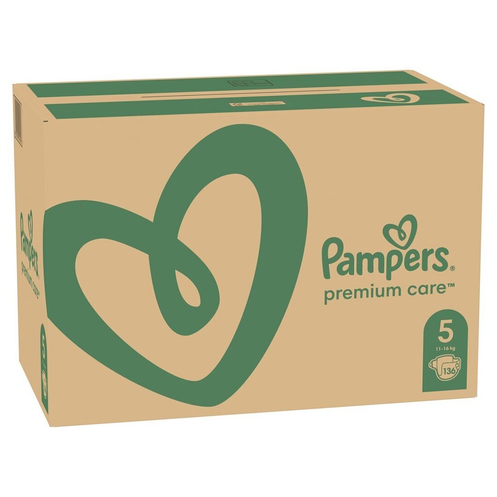 Mähkmed Pampers Premium Protection 5 (11-16 kg), 148 tk. цена и информация | Mähkmed | kaup24.ee