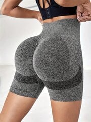 Серые женские шорты slim fit цена и информация | Спортивная одежда для женщин | kaup24.ee