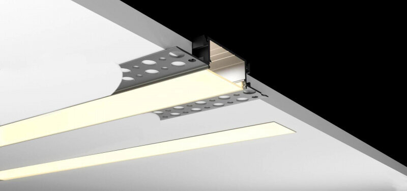 LED-ribade profiil, 3 m x 52,5 mm x 13,3 mm цена и информация | LED ribad | kaup24.ee