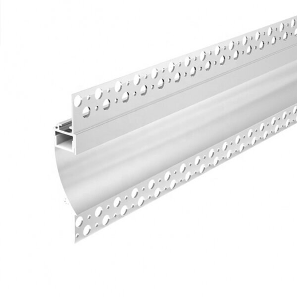 Sisseehitatud / süvistatav anodeeritud alumiiniumprofiil mattklaasiga LED-riba jaoks kipsplaadile, plaatidele. Profiil baguette. Profiilpõrandaliist., 3m x 98mm x 18,8mm hind ja info | LED ribad | kaup24.ee