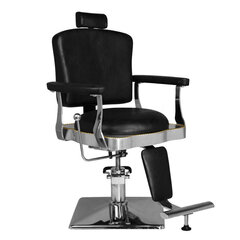 Профессиональное барберское кресло для парикмахерских и салонов красоты SM180, черного цвета цена и информация | Мебель для салонов красоты | kaup24.ee