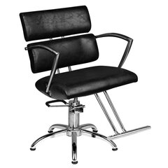 Профессиональное гидравлическое парикмахерское кресло HAIR SYSTEM SM362-1, чёрного цвета цена и информация | Мебель для салонов красоты | kaup24.ee