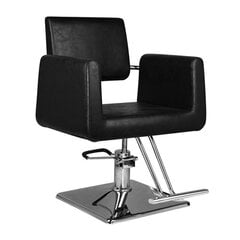 Профессиональное парикмахерское кресло HAIR SYSTEM SM313, juodos spalvos цена и информация | Мебель для салонов красоты | kaup24.ee