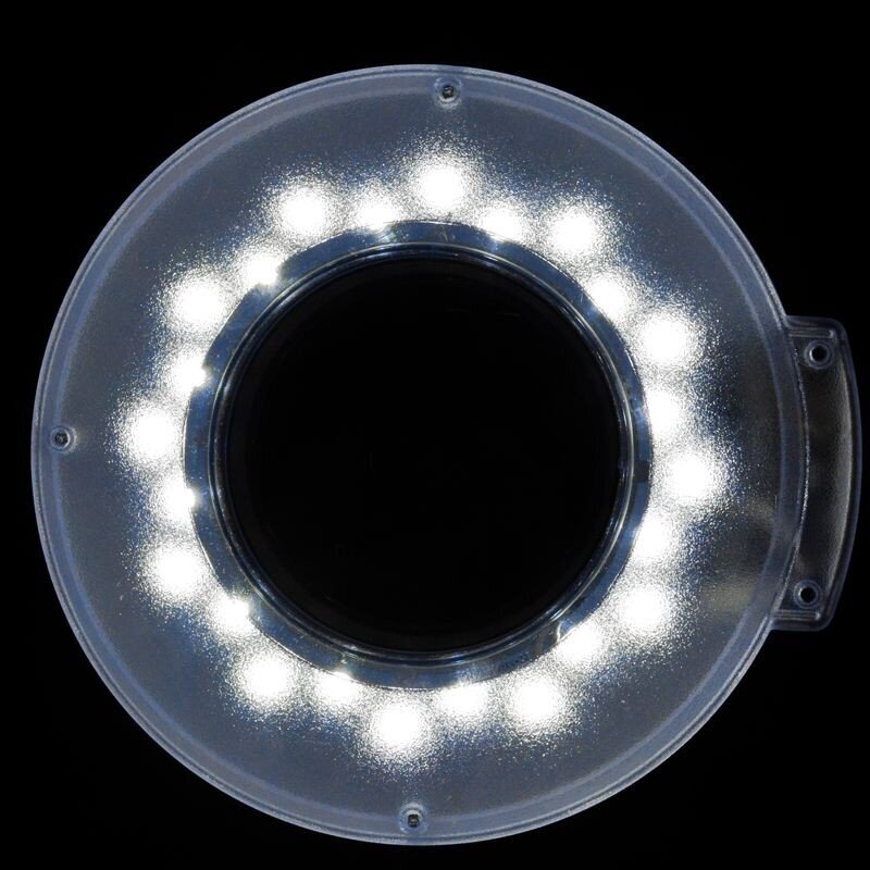 LED suurendusklaas S5 + LED statiiv reguleeritava valgustugevusega valge hind ja info | Laualambid | kaup24.ee