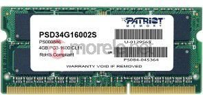 Patriot PSD34G16002S hind ja info | Operatiivmälu (RAM) | kaup24.ee