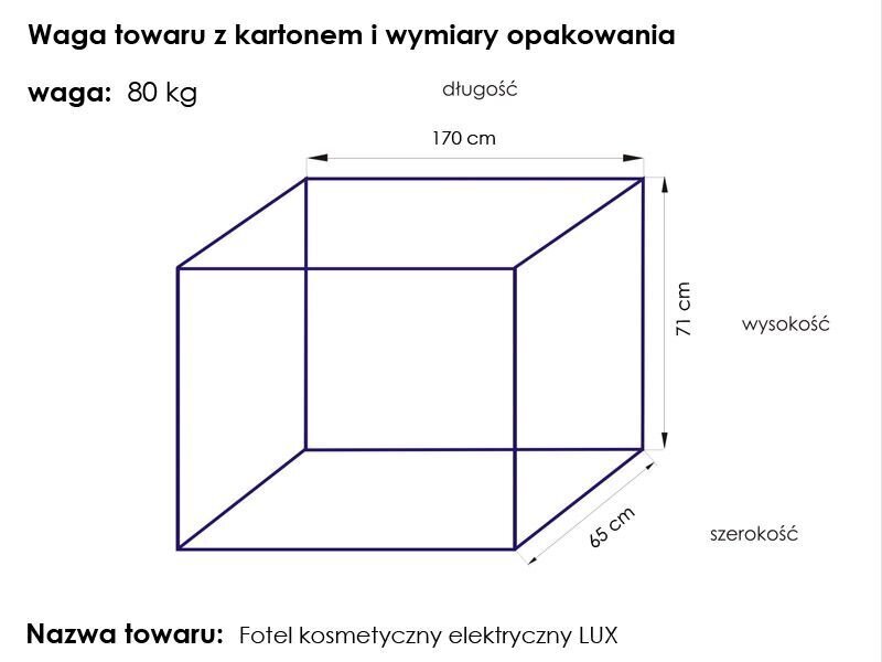 "Lux elektriline kosmeetikatool valge hind ja info | Ilusalongi mööbel | kaup24.ee