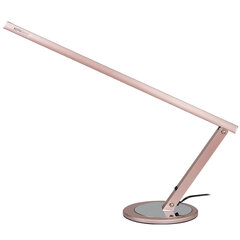 Õhuke LED laualamp roosakas kuldne цена и информация | Настольные лампы | kaup24.ee