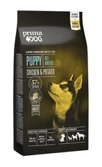 PrimaDog täistoit kana-kartuli kõikidele kutsikatele, 10kg цена и информация | Сухой корм для собак | kaup24.ee