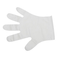Одноразовые пластиковые перчатки 100 шт 6 г 26 x 24 стандарт цена и информация | Рабочие перчатки | kaup24.ee