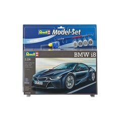 Revell - BMW i8 подарочный набор, 1/24, 67008 цена и информация | Конструкторы и кубики | kaup24.ee