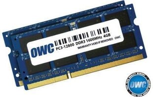 OWC DDR3 SODIMM 2x4GB 1600MHz CL11 Apple Qualified (OWC1600DDR3S08S) цена и информация | Оперативная память (RAM) | kaup24.ee