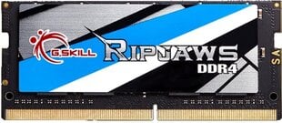 G.Skill Ripjaws DDR4 SODIMM 16 ГБ 2400 МГц CL16 (F4-2400C16S-16GRS) цена и информация | Оперативная память (RAM) | kaup24.ee