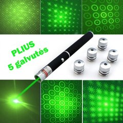 Зеленый лазер 500мВт цена и информация | Фонарики, прожекторы | kaup24.ee