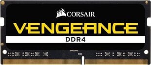 Corsair SO-DIMM Vengeance DDR4, 8GB, 2400MHz, CL16 (CMSX8GX4M1A2400C16) цена и информация | Оперативная память (RAM) | kaup24.ee