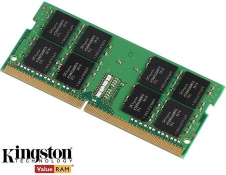 Kingston ValueRAM SO-DIMM DDR4 16 GB 2666 MHz CL19 (KVR26S19D8/16) hind ja info | Operatiivmälu (RAM) | kaup24.ee