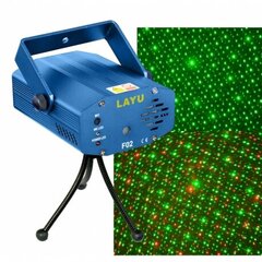 roheline + punane laserprojektor laser hind ja info | Peokaunistused | kaup24.ee