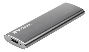 Внешний SSD диск Verbatim Vx500 240GB, USB 3.1, Gen 2, серый / V47442 цена и информация | Verbatim Компьютерная техника | kaup24.ee