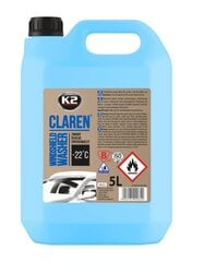 Talvine klaasipesuvedelik K2 CLAREN, 5L hind ja info | Antifriisid ja jahutusvedelikud | kaup24.ee