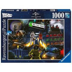 Пазл Ravensburger 1000 шт Игровой фильм Назад в будущее цена и информация | Пазлы | kaup24.ee