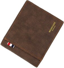 Бумажник мужской E41, коричневый цена и информация | Мужские кошельки | kaup24.ee
